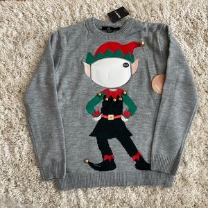 Elf Graphic Sweater